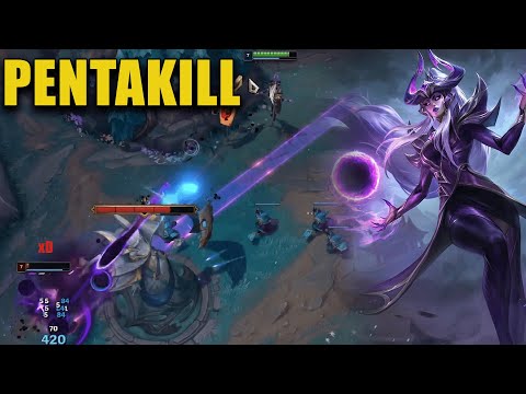 Challenger Syndra but I get a Pentakill