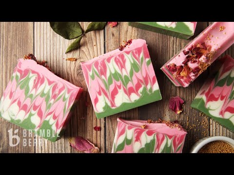 Pink Petals Soap Project