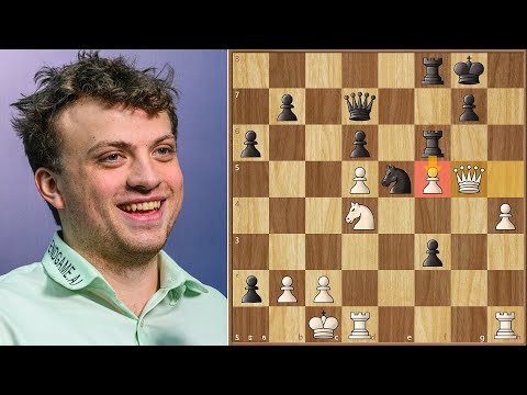 Game Of The Round || Shamsiddin Vokhidov vs Hans Moke Niemann || FIDE Grand Swiss 2025