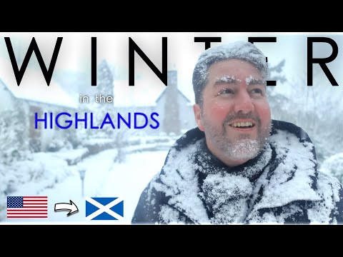 SNOWED IN: My First Winter in the Scottish Highlands | #AmericanExpat #LifeInScotland #Highlands