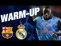 EL CLÁSICO | Pre-match warm-up at the Camp Nou