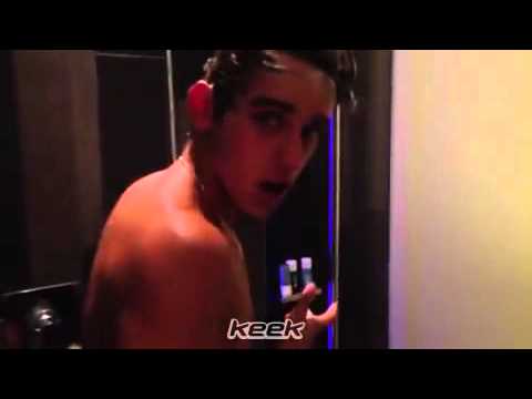 'You can't film me in the shower'  beau brooks