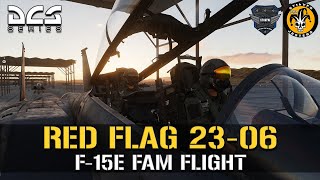 [DCS WORLD] 67vFS - Red Flag 23-06 - F-15E FAM flight training