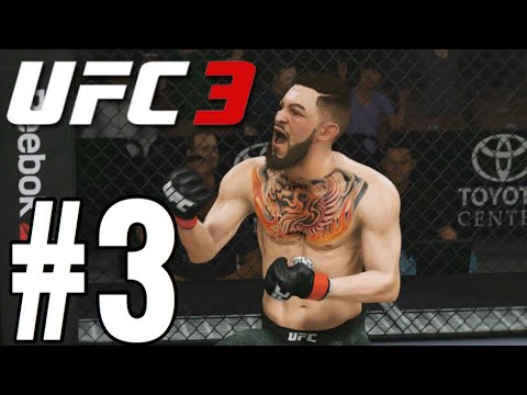 UFC 3 Career Mode Walkthrough Part 3 - BIGGEST TEST!