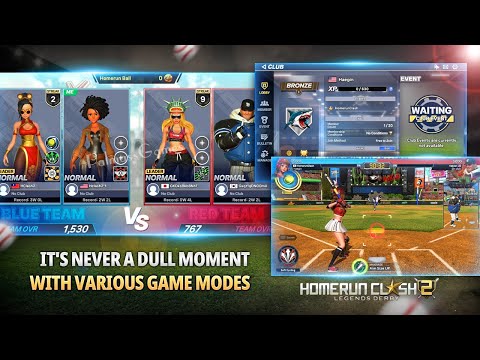 Homerun Clash 2: Legends Derby - Gameplay Android - YouTube