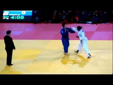 Judo 2013 Grand Slam Paris: Quadros (CUB) - Udaka (JPN) [-57kg] bronze