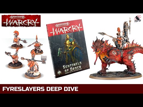 WARCRY FYRESLAYERS DEEP DIVE - WARCRY WARBAND - Proxies, Prices, Fighter Cards & Abilities