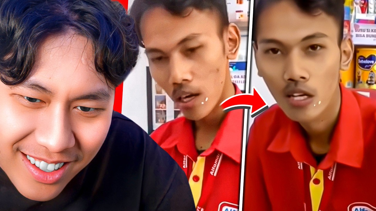 kenapa sisa nasi nempel di dekat bibir mu itu dawg.. 🤨 - REACT MEME KOCAK