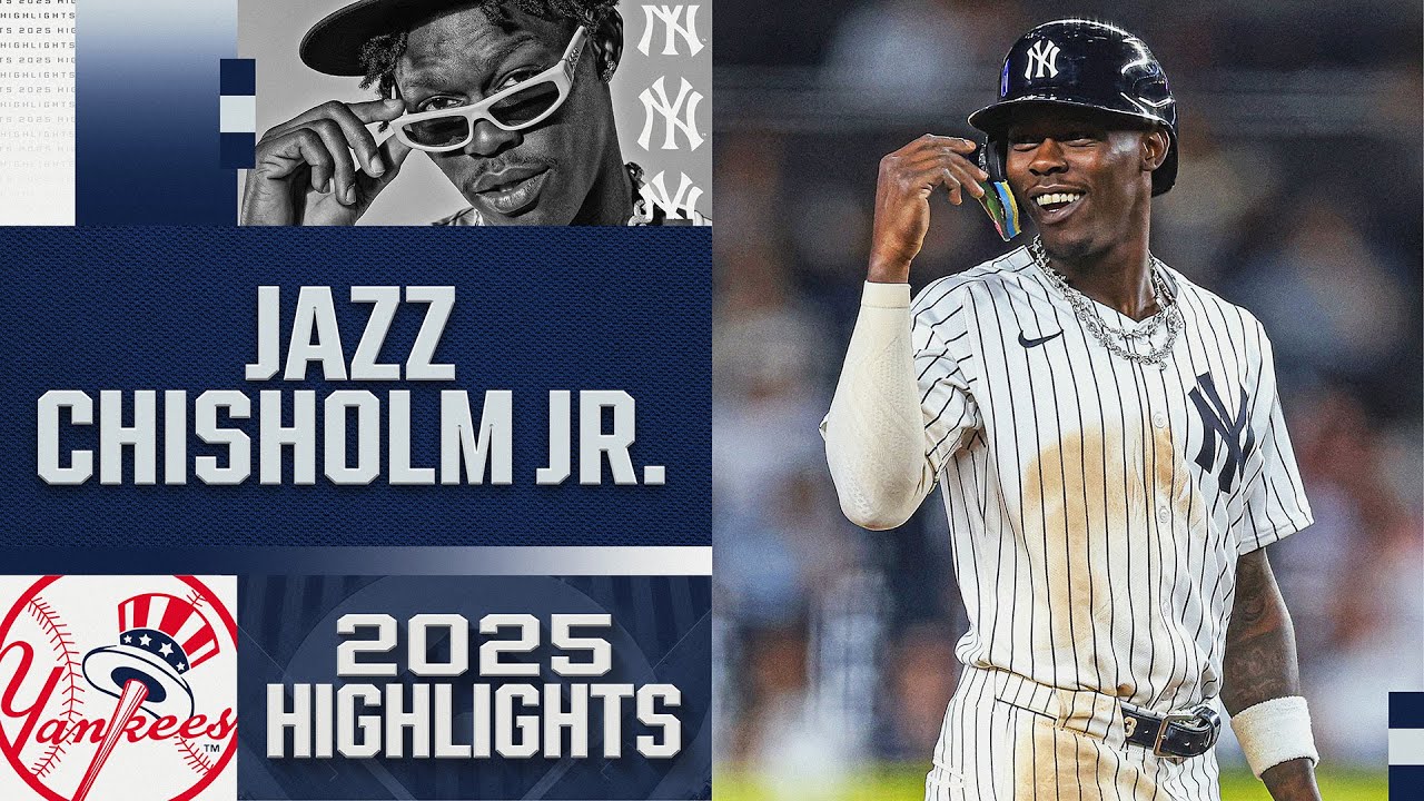 ALL THAT JAZZ! 🎶 Jazz Chisholm Jr.'s best moments with the Yankees in 2025!