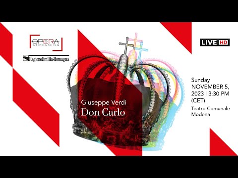 Giuseppe Verdi DON CARLO - OPERA LIVE STREAMING
