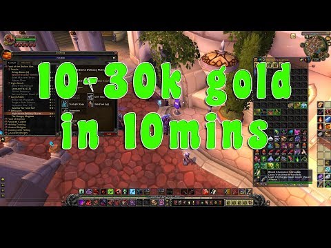Wow legion Gold Making Guide |10 to 30k gold in 10 mins