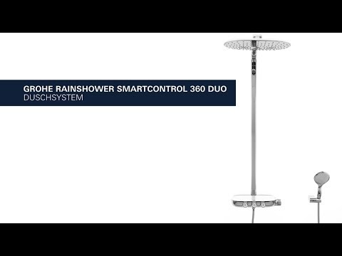 GROHE Rainshower SmartControl 360 DUO – das luxuriöse Duschsystem