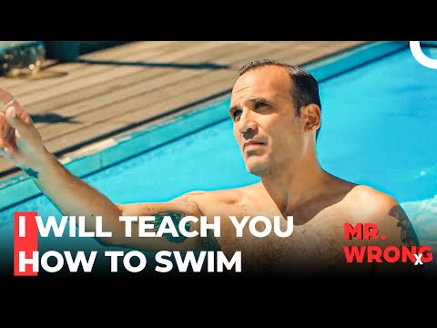 Private Lessons for Cansu to Come Over Her Aquaphobia - Mr. Wrong
