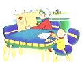 Caillou It S A Party 2004 VHS Rip