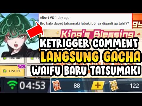 GACHA STOK 200 TICKET RECRUIT TRIGGER TATSUMAKI GANTIIN FUBUKI - One Punch Man The Strongest