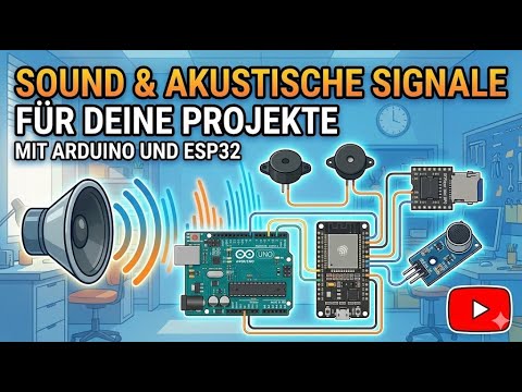 Sound and acoustic signals for your projects with Arduino and ESP32
