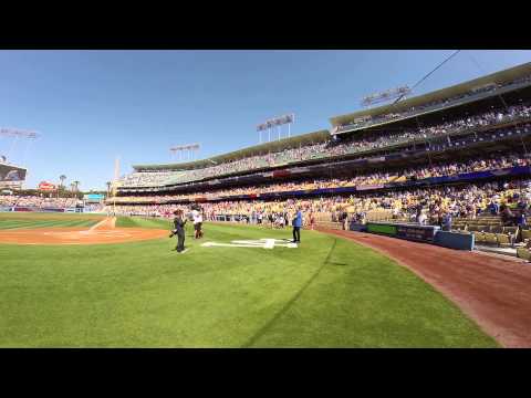 Tony DeFranco- National Anthem @ Dodger Stadium