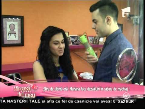 Știre de ultimă oră: Mariana face dezvăluiri în cabina de machiaj!