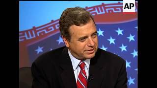 John Seigenthaler talks with Associated Press writer Sharon Theimer about her investigation into Uni