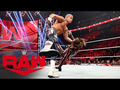 FULL MATCH – Cody Rhodes vs. Shinsuke Nakamura – Street Fight: Raw highlight, Jan. 8, 2024