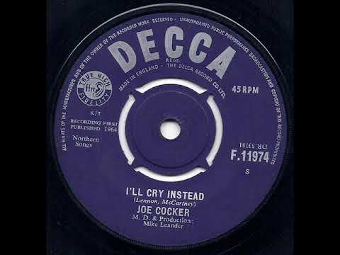 Joe Cocker 1964 *I'll Cry Instead*