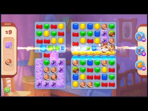 Homescapes Level 2423 - NO BOOSTERS 🏠 | SKILLGAMING ✔️