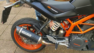 KTM Duke 390 Carbon Radabdeckung Hinten