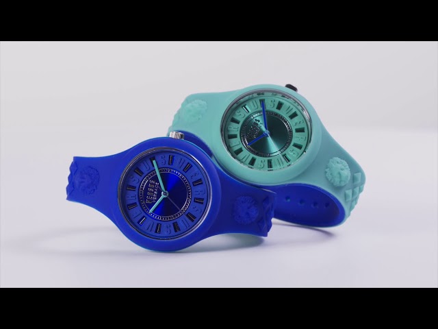 Vídeo relacionado con Versus Versace Fire Island Collection - Reloj de lujo para mujer, Amarillo-VSPOQ1D21, Talla única, Versus Versace | Fire Island