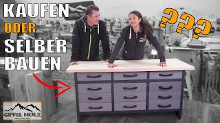 Werkbank selber bauen oder kaufen? Wir testen heute einen Werkbank Bausatz - Vor- und Nachteile