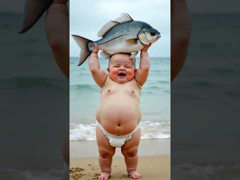 This Baby Catching Fish Will Make Your Day BETTER!