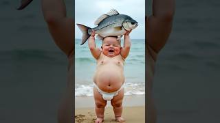 This Baby Catching Fish Will Make Your Day BETTER!