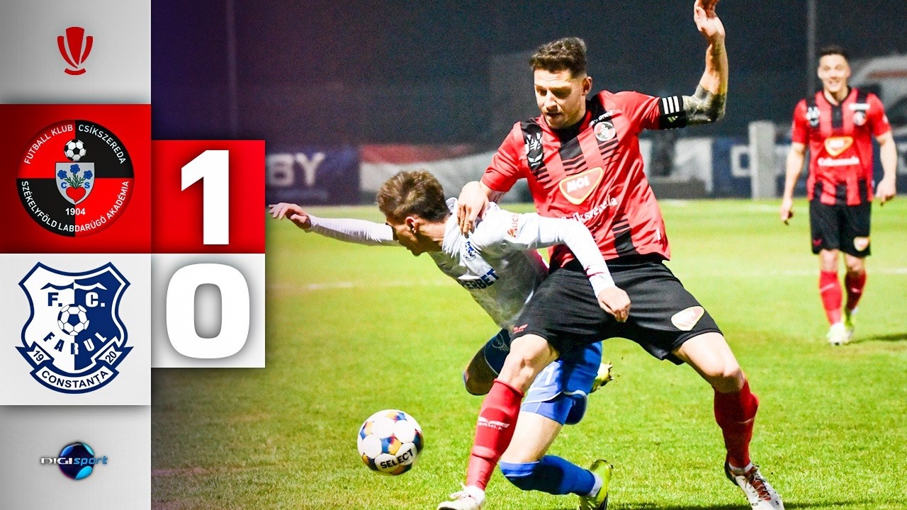 FK Csíkszereda Miercurea Ciuc vs Farul Constanța Highlights