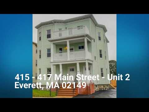 Boston Real Estate || 417 Main Street Everett MA || Property Tour