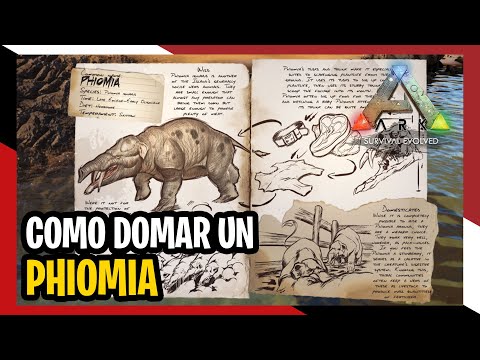 ARK ~ Cómo domar (tamear) un PHIOMIA - 2022