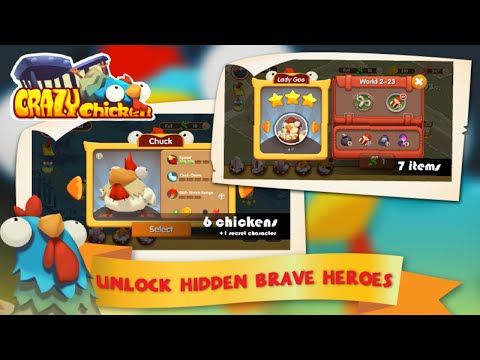 Crazy Chicken Android Gameplay
