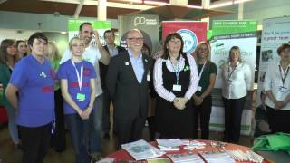preview picture of video 'NHS Change Day Regional Event hosted by Chesterfield Royal Hospital'