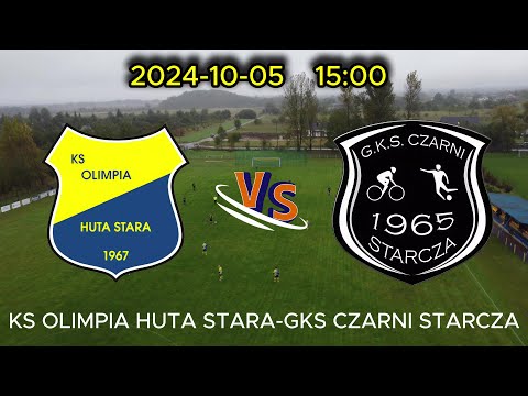 2024-10-05 KS OLIMPIA HUTA STARA - GKS CZARNI STARCZA | FRAGMENTY | Częstochowa Klasa A Grupa 2