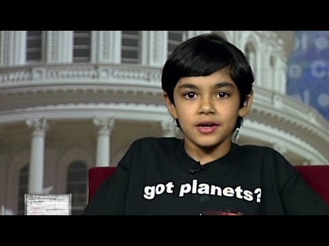 9-year-old goes to college!