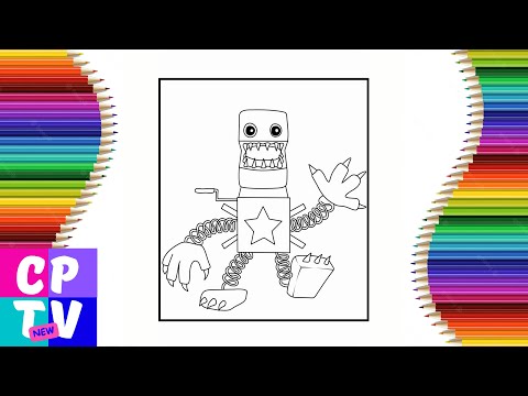 Boxy Boo Coloring Pages/Poppy Playtime/How to draw Boxy Boo/BEAUZ-Illusion (feat.Crunr)[NCS Release]