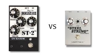Video thumbnail for Pete Cornish ST-2 vs Vertex Steel String by shnobel