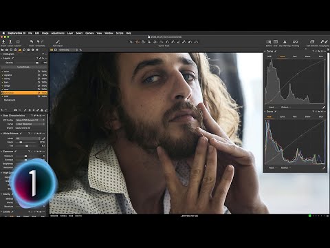EASY COMPLETE PORTRAIT Editing workflow in Capture One Pro 20.