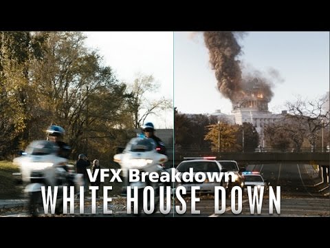 VFX Breakdown : White House Down (2013) - Channing Tatum, Jamie Foxx