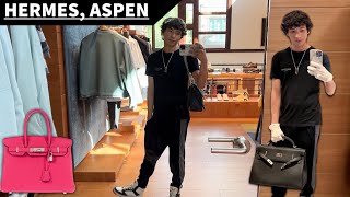 HERMES, ASPEN! MY DREAM KELLY 40 BAG!!! (FRWD, REVOLVE, CHANEL)