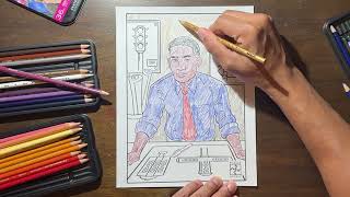 Black History Coloring Pages for Kids • Garrett Morgan Coloring Page Quiet Activity (11 Minutes)