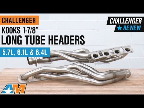 2008-2019 Challenger 5.7L, 6.1L & 6.4L Kooks 1-7/8" Long Tube Headers Review