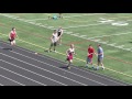 NH Div II State Meet 4X800m ~ Coe Brown (red) ~ Zach is last leg