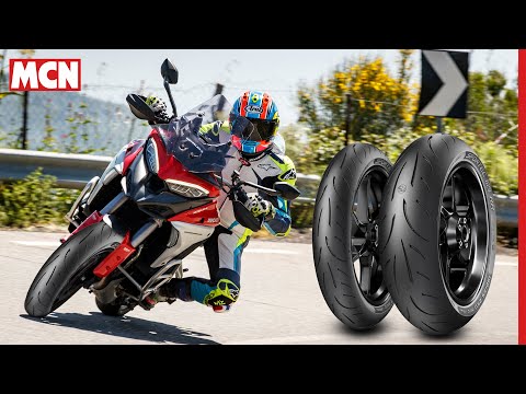 Sports tyres on an adventure bike?! 19in Metzeler Sportec M9 RRs tested | MCN