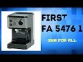 First FA-5476-1 - відео