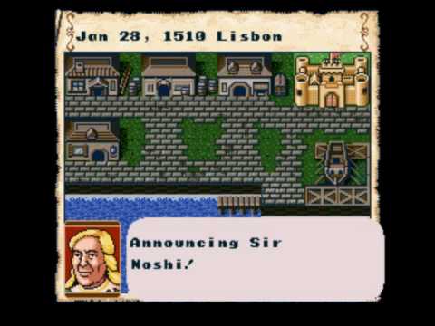 uncharted waters new horizons super nintendo