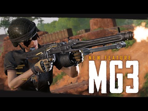 New Feature - MG3 | PUBG